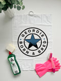 Geordie Born & Bred Geordie Tea Towel