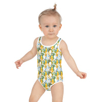 ANY FACE Tropical NUFC Geordie Kid's Swimsuit