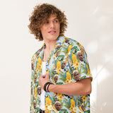 ANY FACE Hawaiian Tropical Geordie NUFC Unisex button shirt
