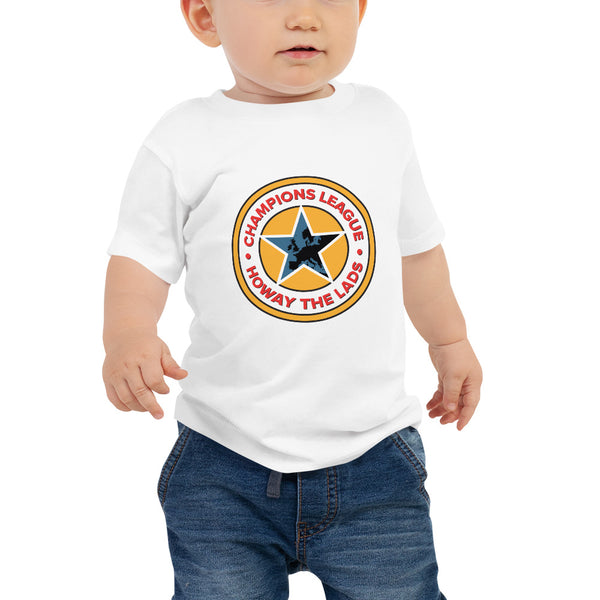Champions League Howay The Lads Baby Geordie T-Shirt