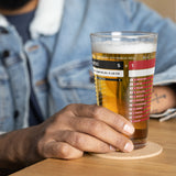 Custom Score Pint Glass