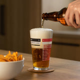 Custom Score Pint Glass