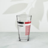 Custom Score Pint Glass