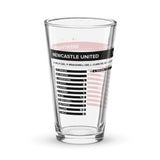 Custom Score Pint Glass