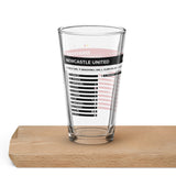 Custom Score Pint Glass