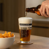 Custom Score Pint Glass