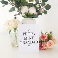 Propa Mint Grandad Geordie Father's Day Card