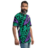 95-96 Away Keeper Shirt Pattern NUFC T-Shirt