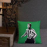 Gary Speed NUFC Geordie Cushion 18x18 Inches