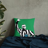 Andy Cole NUFC Geordie Cushion 18x18 Inches