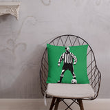David Batty NUFC Geordie Cushion 18x18 Inches