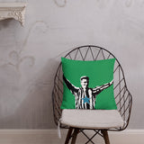 David Kelly NUFC Geordie Cushion 18x18 Inches