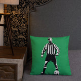 David Batty NUFC Geordie Cushion 18x18 Inches