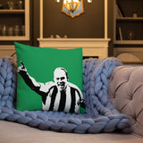 Alan Shearer NUFC Geordie Cushion 18x18 Inches