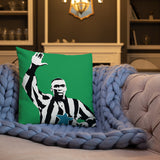 Andy Cole NUFC Geordie Cushion 18x18 Inches