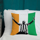 Cheick Tioté NUFC Geordie Cushion 18x18 Inches
