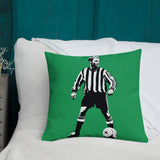 David Batty NUFC Geordie Cushion 18x18 Inches