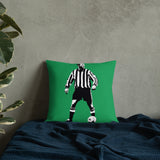 David Batty NUFC Geordie Cushion 18x18 Inches