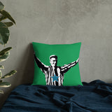David Kelly NUFC Geordie Cushion 18x18 Inches