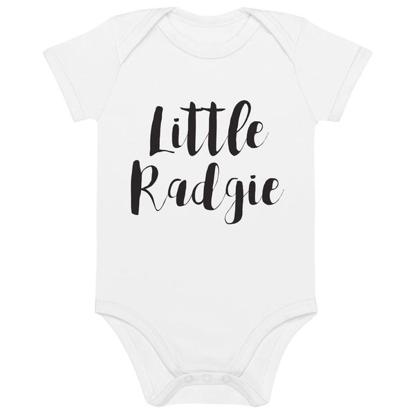 Little Radgie Geordie Organic Cotton Baby Grow