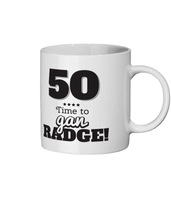 50 Time To gan radge Geordie Mug