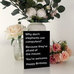 Mouse Dad Joke Birthday Card 073