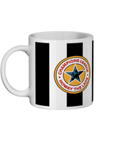 NUFC 1995-97 Home Shirt Champions League Howay The Lads Geordie Mug