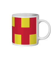 Northumberland Flag Geordie Mug