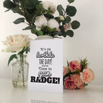 Time To Gan Radge Birthday Card