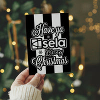 Have Ya Sel A Merry Christmas NUFC Home Shirt Christmas Card