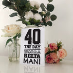 40 The Day Worra A Belta Man Geordie Birthday Card