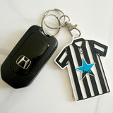 Newcastle United Home Shirt 93-95 Shirt Plastic Keyring)