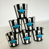 Newcastle United Home Shirt 93-95 3D Printed Plastic Shot Glass Holder