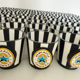 Newcastle United Home Shirt 95-97 3D Printed Plastic Shot Glass Holder