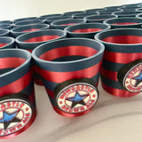 Newcastle United Away Shirt 95-96 3D Printed Plastic Shot Glass Holder