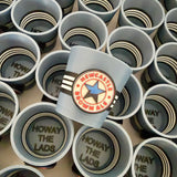 Newcastle United Away Shirt 96-97 3D Printed Plastic Shot Glass Holder
