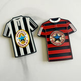 Newcastle United Home Shirt 95-97 Shirt Plastic Fridge Magnet