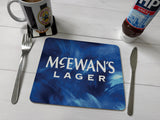 NUFC 1993-95 Away Shirt Geordie Hardboard Placemat