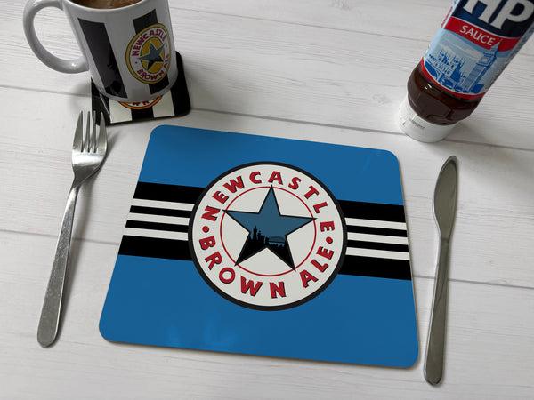NUFC 1996-97 Away Shirt Geordie Hardboard Placemat