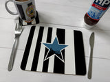 NUFC 1991-93 Home Shirt Geordie Hardboard Placemat