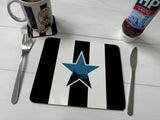 NUFC 1993-95 Home Shirt Geordie Hardboard Placemat