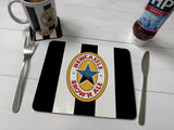 NUFC 1995-97 Home Shirt Geordie Hardboard Placemat