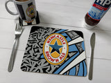 NUFC 1995-96 Home Keeper Shirt Geordie Hardboard Placemat