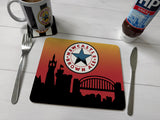 NUFC 1997-97 Keeper Shirt Geordie Hardboard Placemat