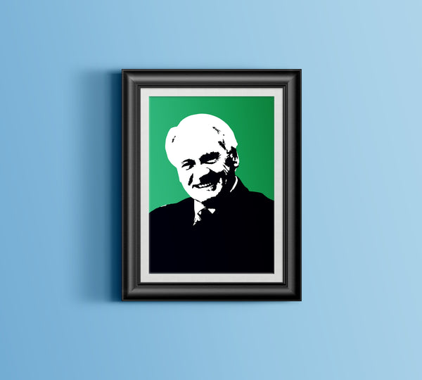 Bobby Robson NUFC Geordie Print A5, A4, A3 A2 or A1 Sizes