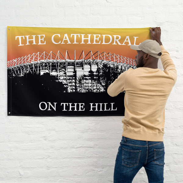 NUFC The Cathedral On The Hill Geordie Flag