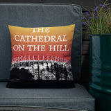 NUFC The Cathedral On The Hill Geordie Cushion