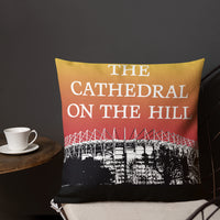 NUFC The Cathedral On The Hill Geordie Cushion