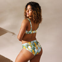 ANY FACE Tropical NUFC Geordie Women's Swimsuit high-waisted bikini