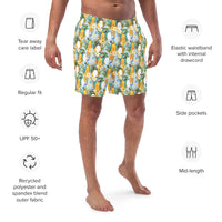 ANY FACE Tropical NUFC Geordie Youth's and Men's Swim Shorts